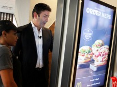 麦当劳将在美国门店推出自助点餐服务