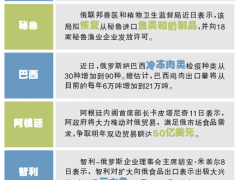 新兴国家欲补缺俄食品市场